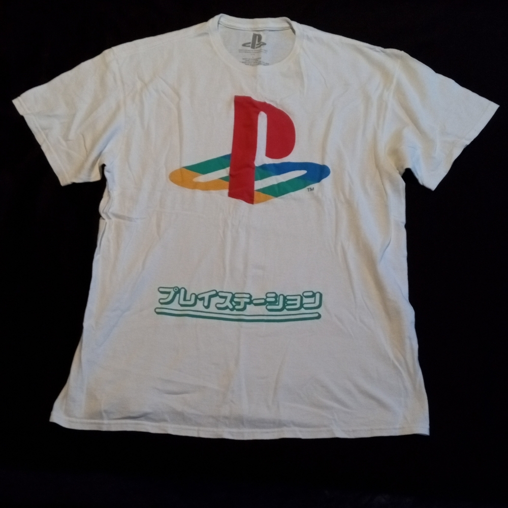 Playstation Japanese Kanji Tee
